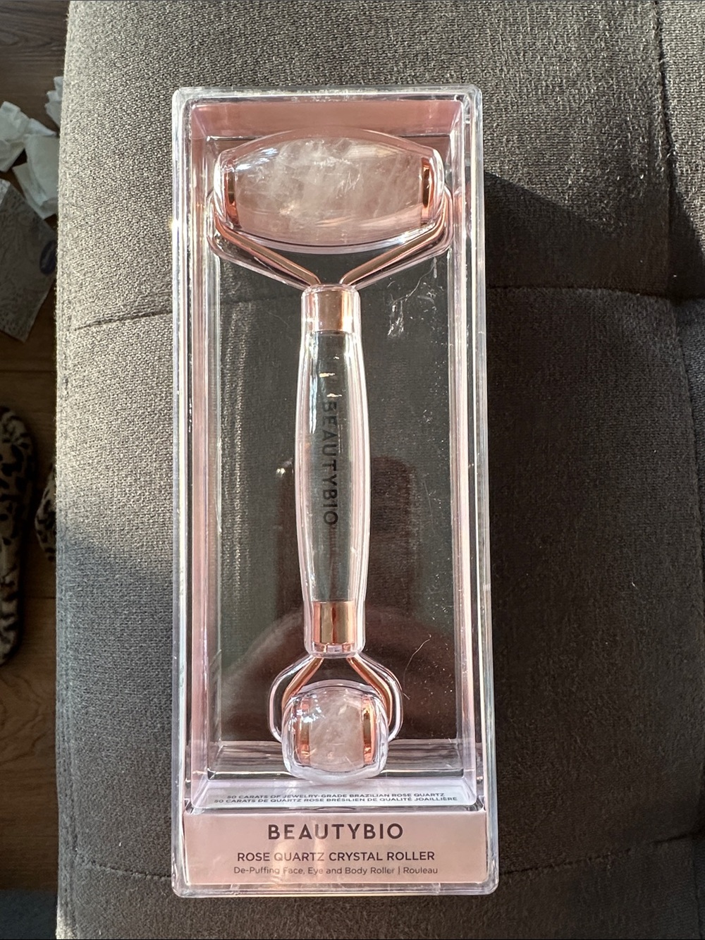 🆕 Beautybio Rose Quartz Crystal Roller